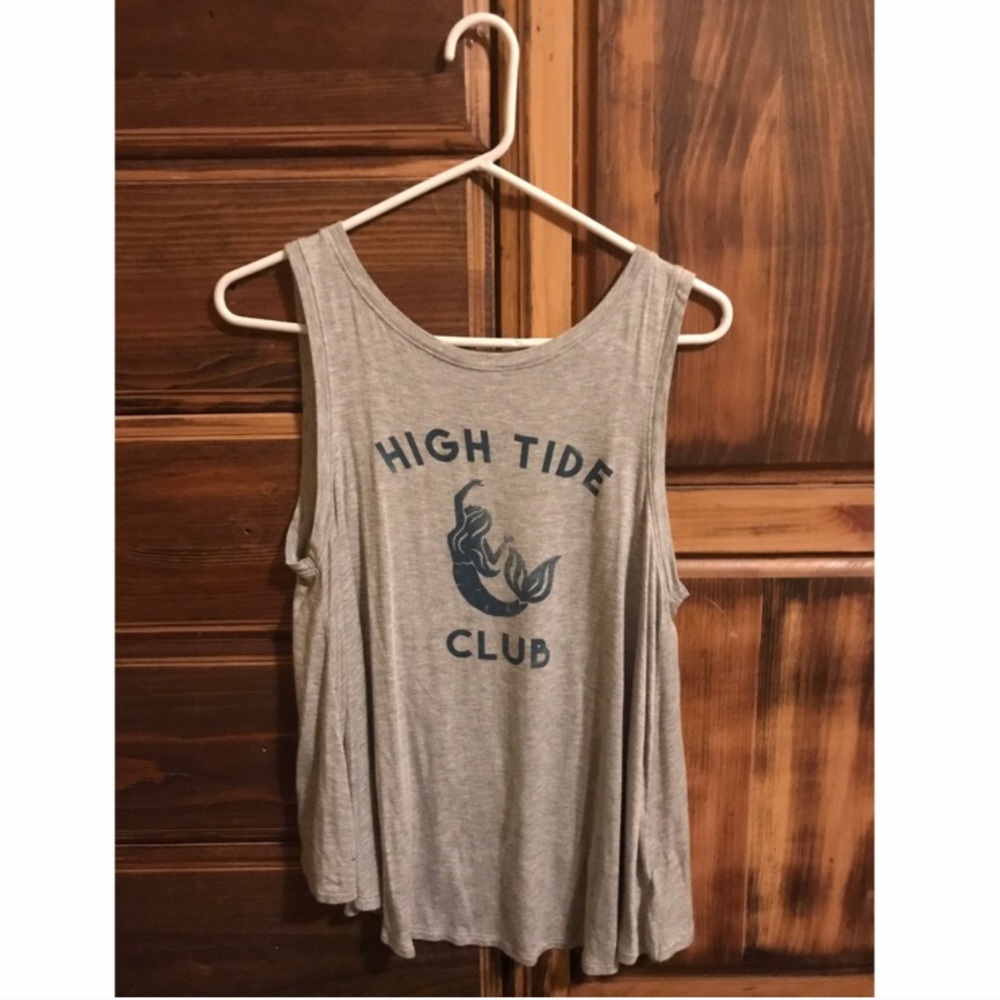 "High Tide Club" grey tank 🤘🏻