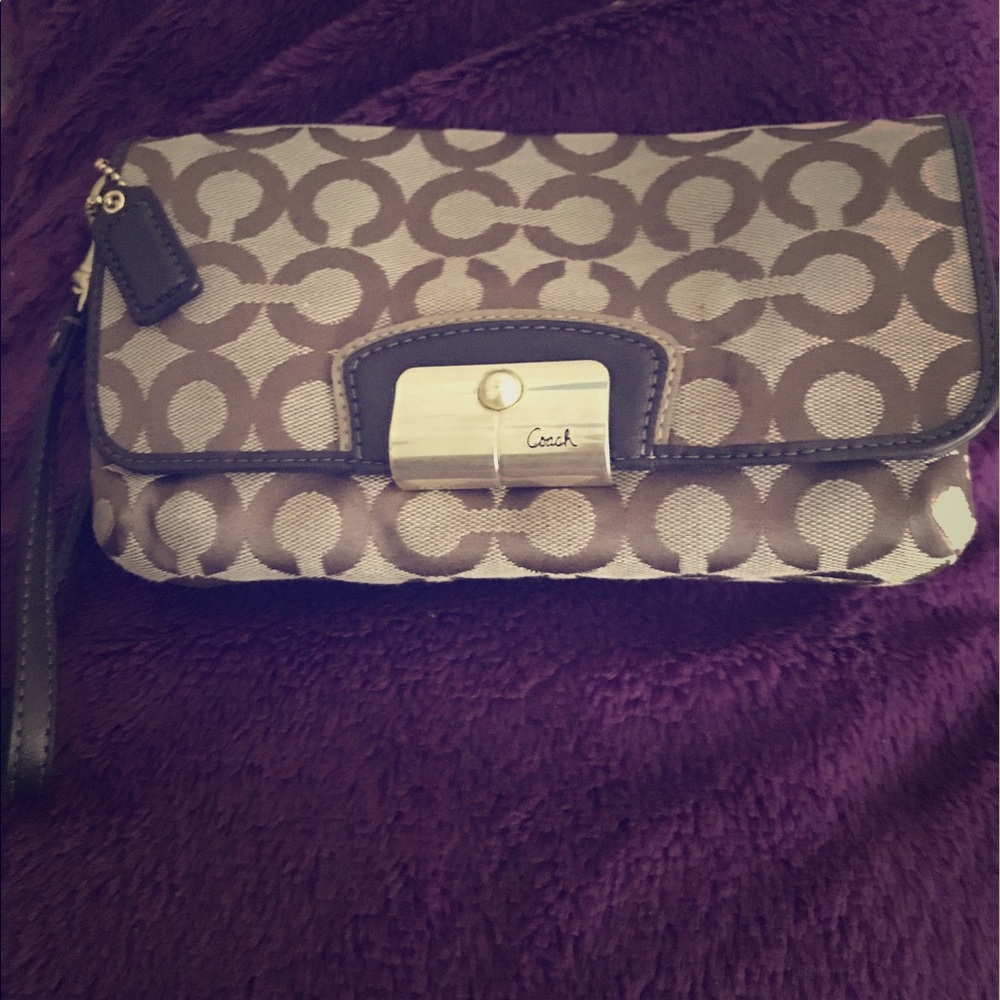 Coach wristlet
