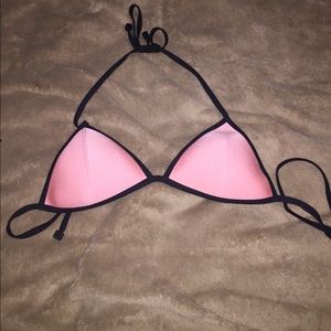 Pink Triangl bikini top