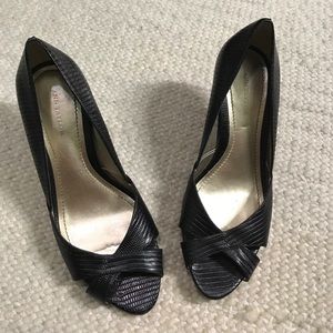 Ann Taylor Textured Leather Heels