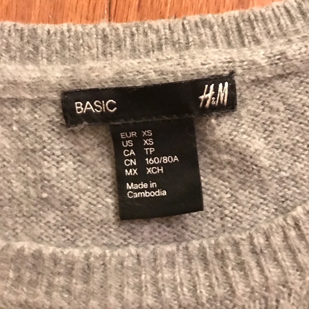 ✨SALE✨Never been worn gray sweater - Picture 2 of 2