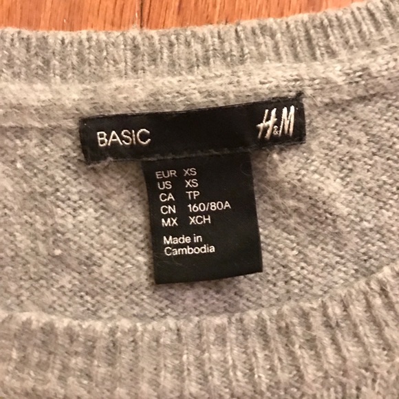 ✨SALE✨Never been worn gray sweater - Picture 2 of 2