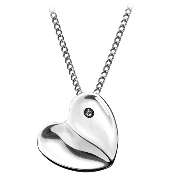 Jewelry - Heat Pendant Womens Stainless Steel Chain Necklace