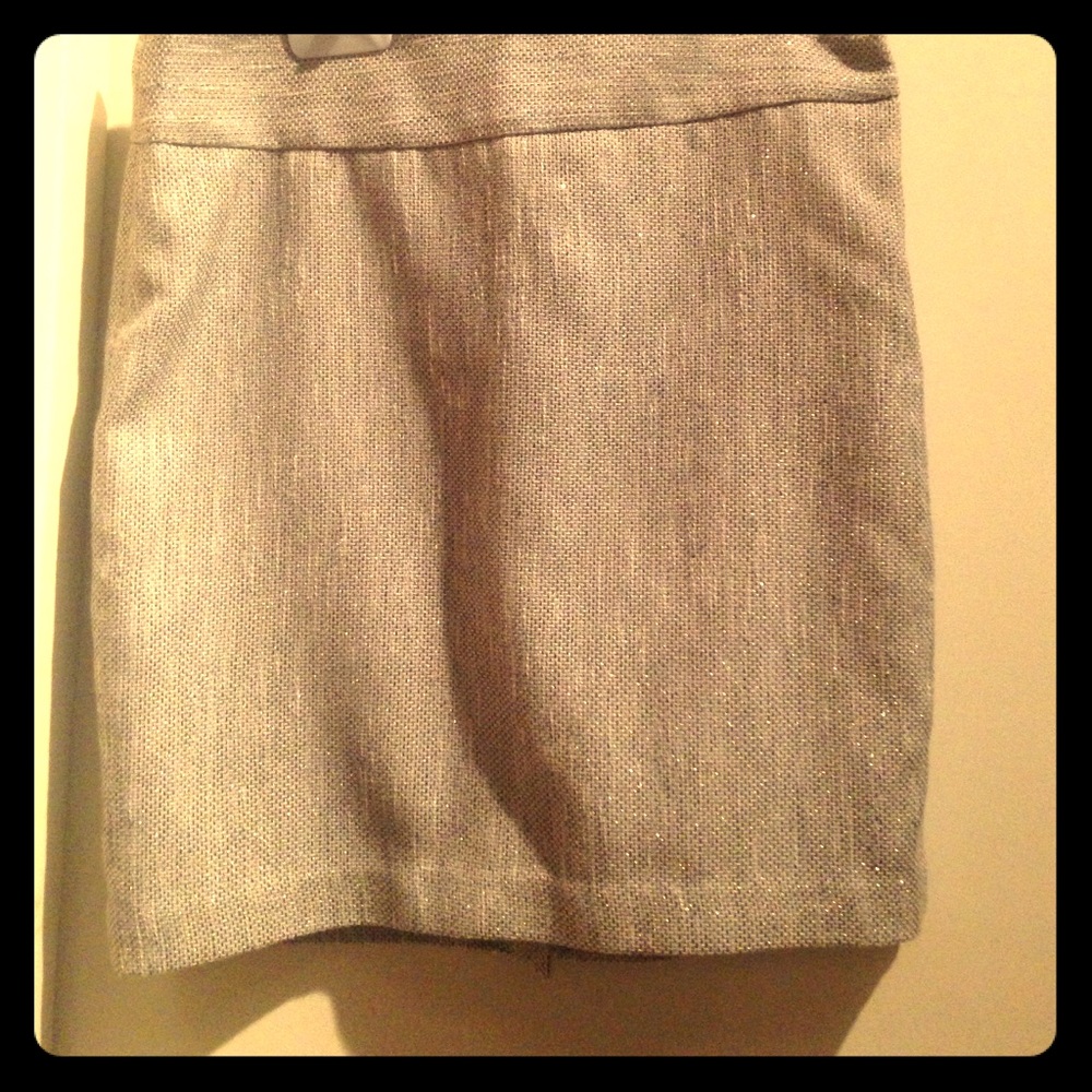Tweed gray skirt from the limited