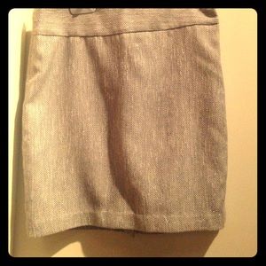 Tweed gray skirt from the limited