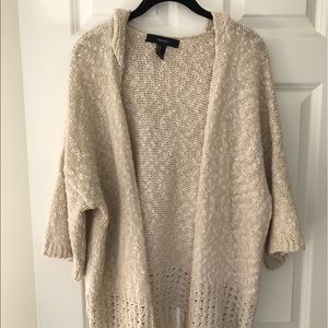 Cozy cream cardigan
