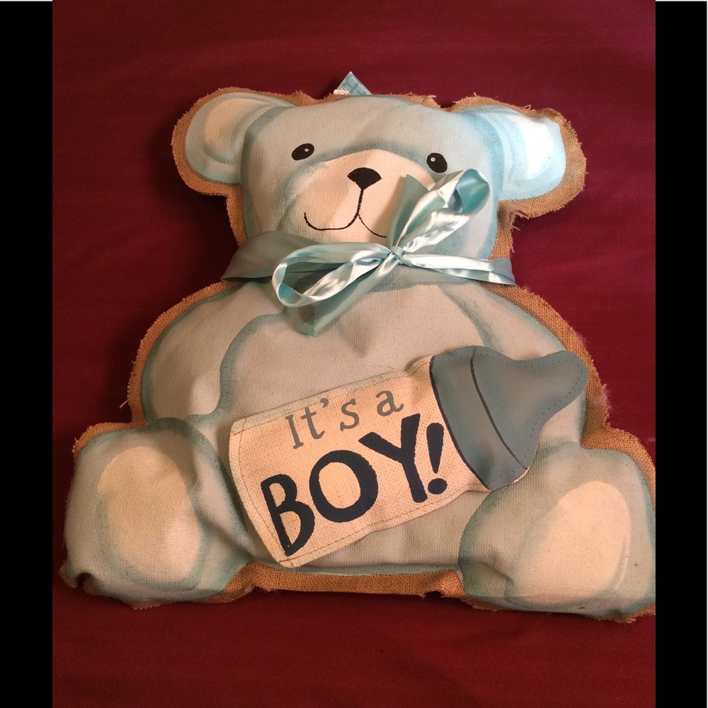 It's A Boy Door Decoration