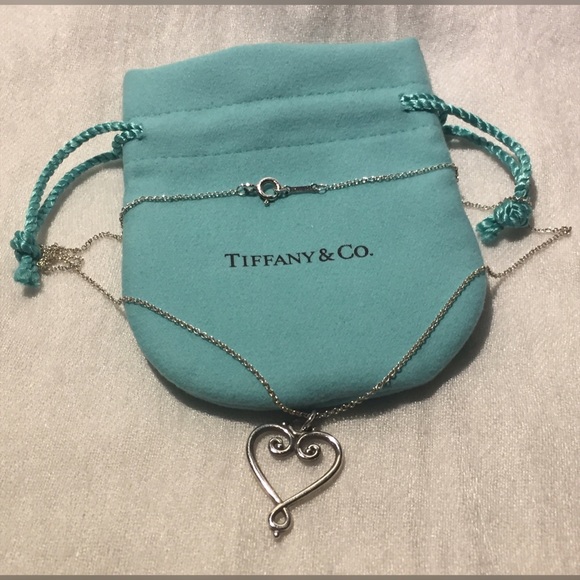 Rare 18” length Auth Tiffany 925 Goldoni Venezia ❤️ Necklace - Picture 1 of 6