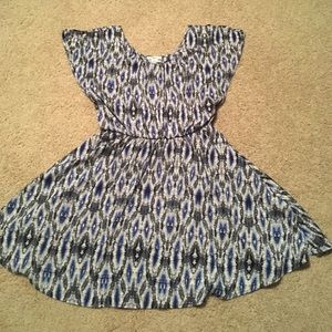 Bar III Patterned Dress