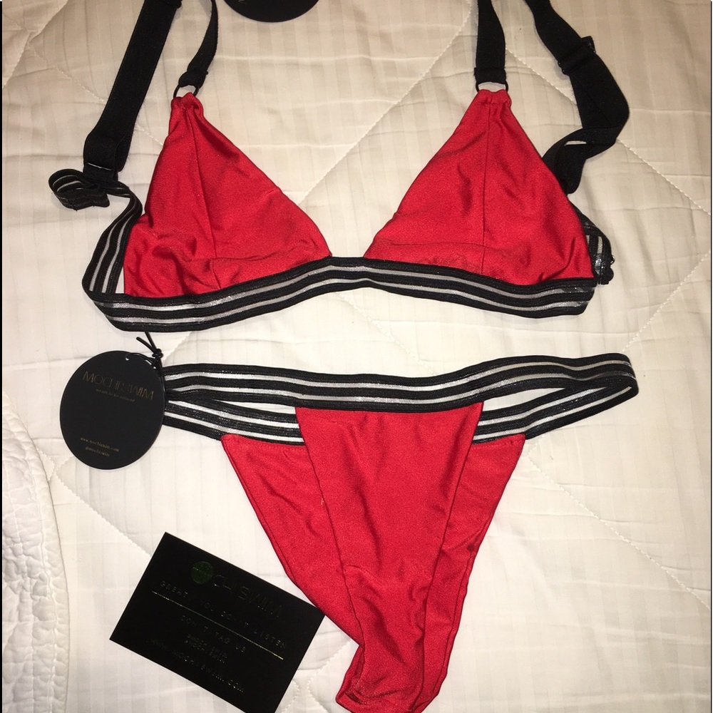 Red Mochi bikini
