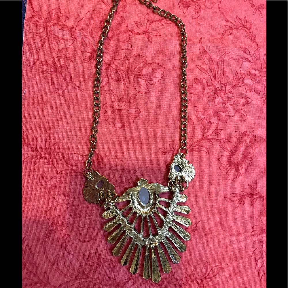 Gilded Fringe Necklace - Picture 7 of 7