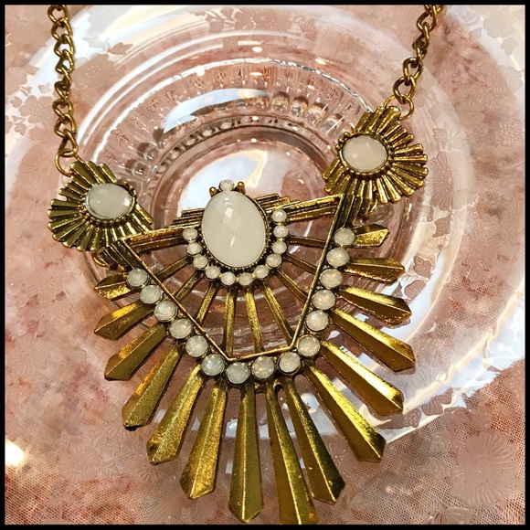 Gilded Fringe Necklace - Picture 2 of 7