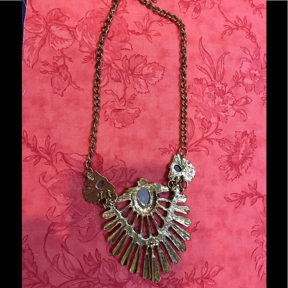 Gilded Fringe Necklace - Picture 7 of 7