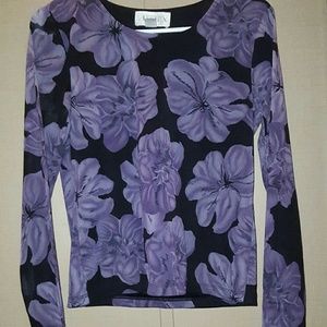 Floral Grandma Sweater.