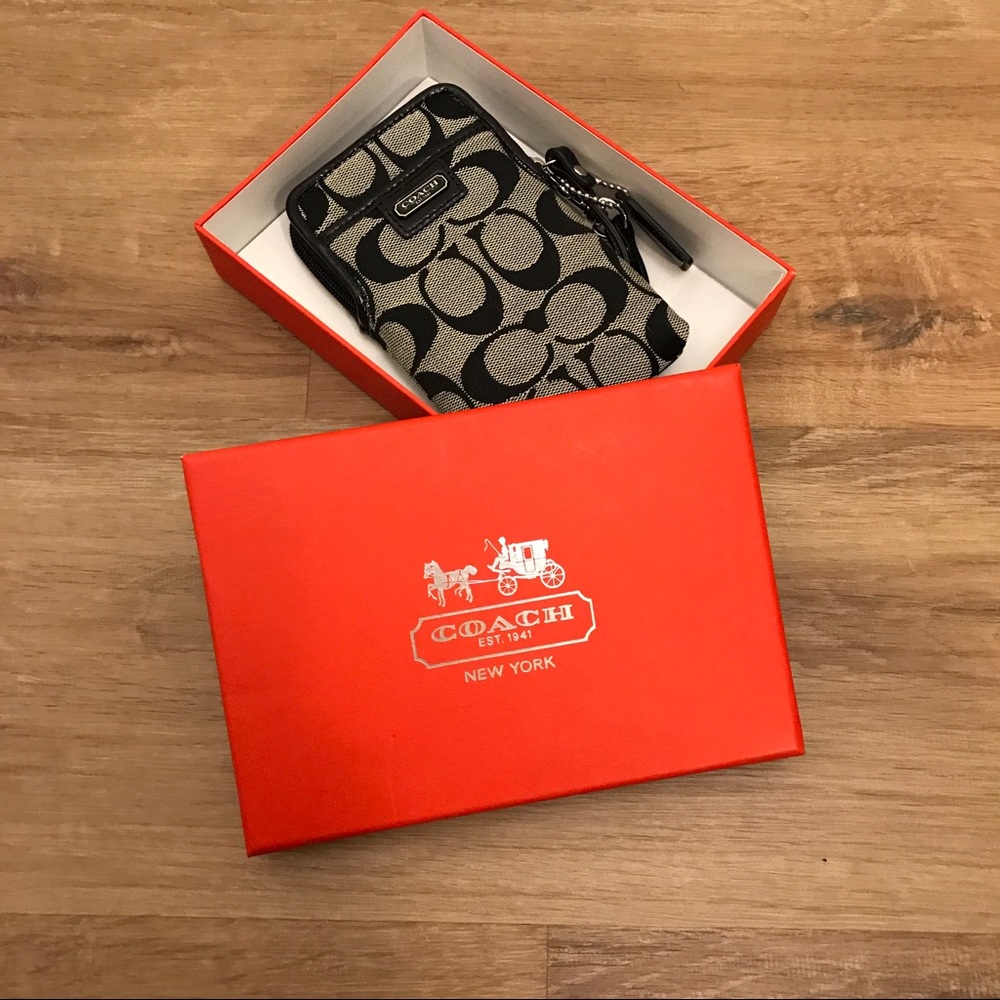 Coach Wristlet and Box