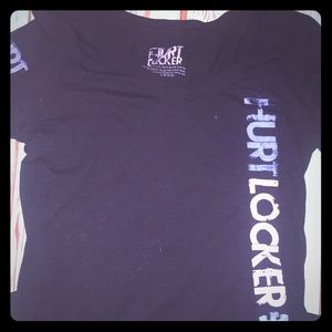 Workout shirt saying with burn out tank