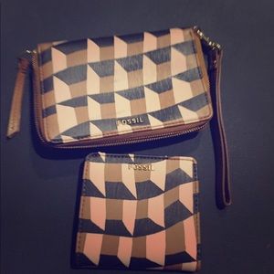 Clutch/phone case and small wallet