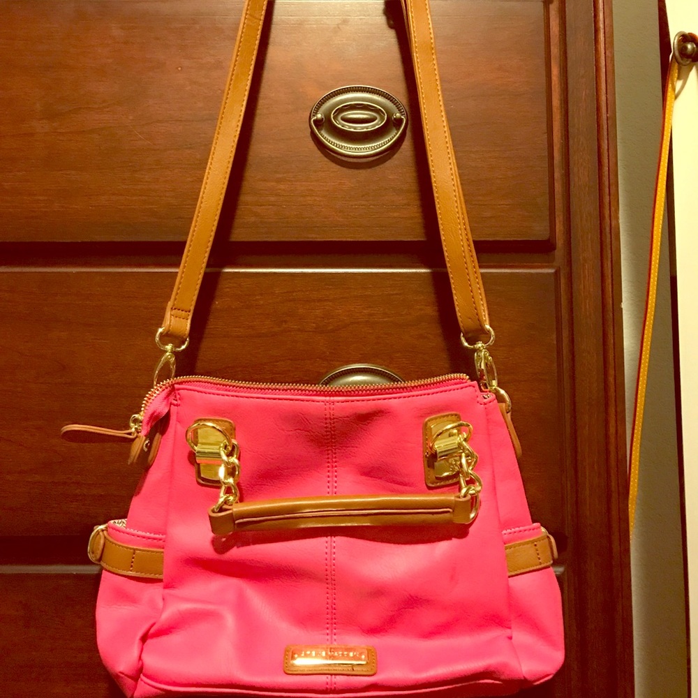 Steven madden pink crossbody bag
