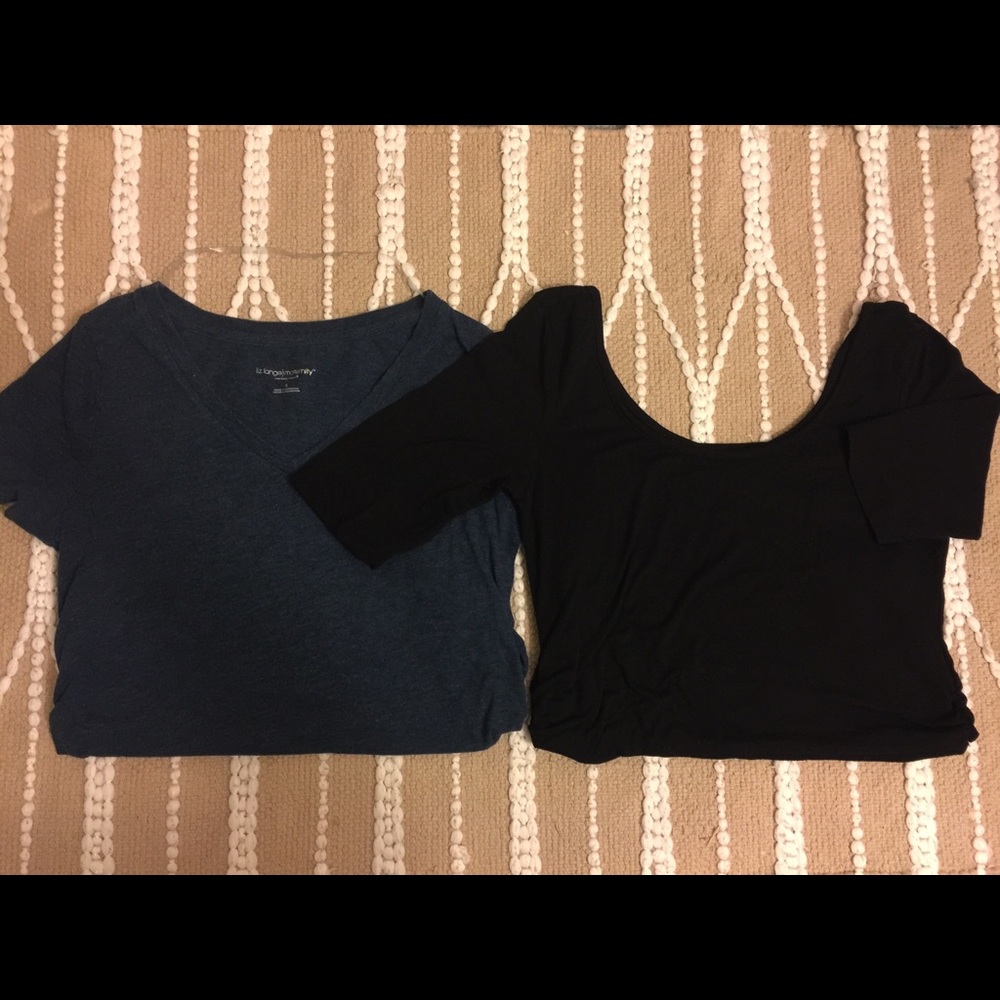 Maternity top bundle (LIKE NEW)