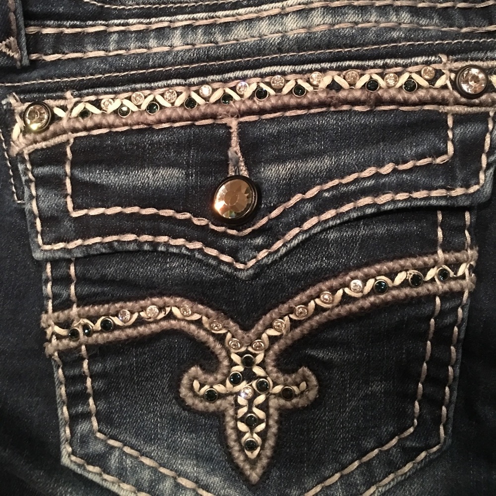 Rock Revival Victoria Easy Boot size 30 jeans.
