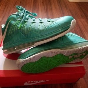 Nike Zoom Air Max Lebron X 10 Low Easter Mint Fibe