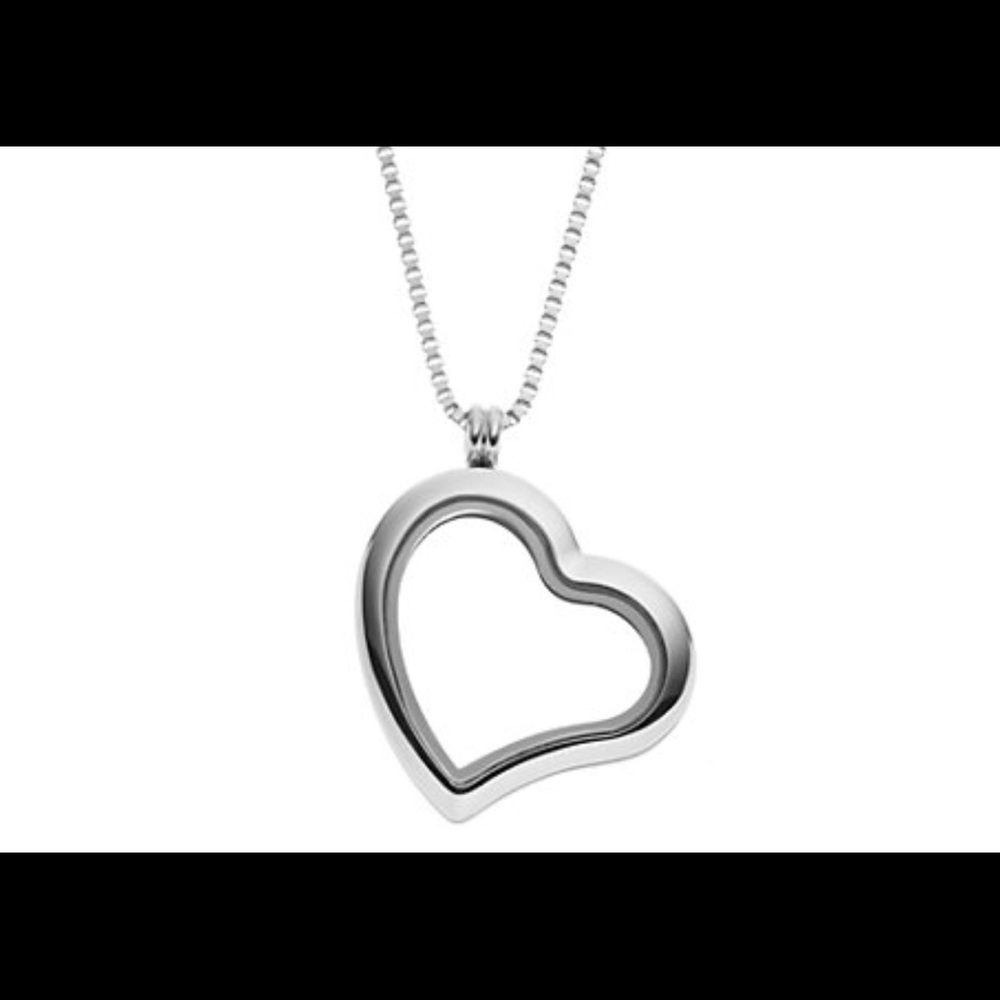 Stainless Steel Necklace with Heart Pendant ❤️