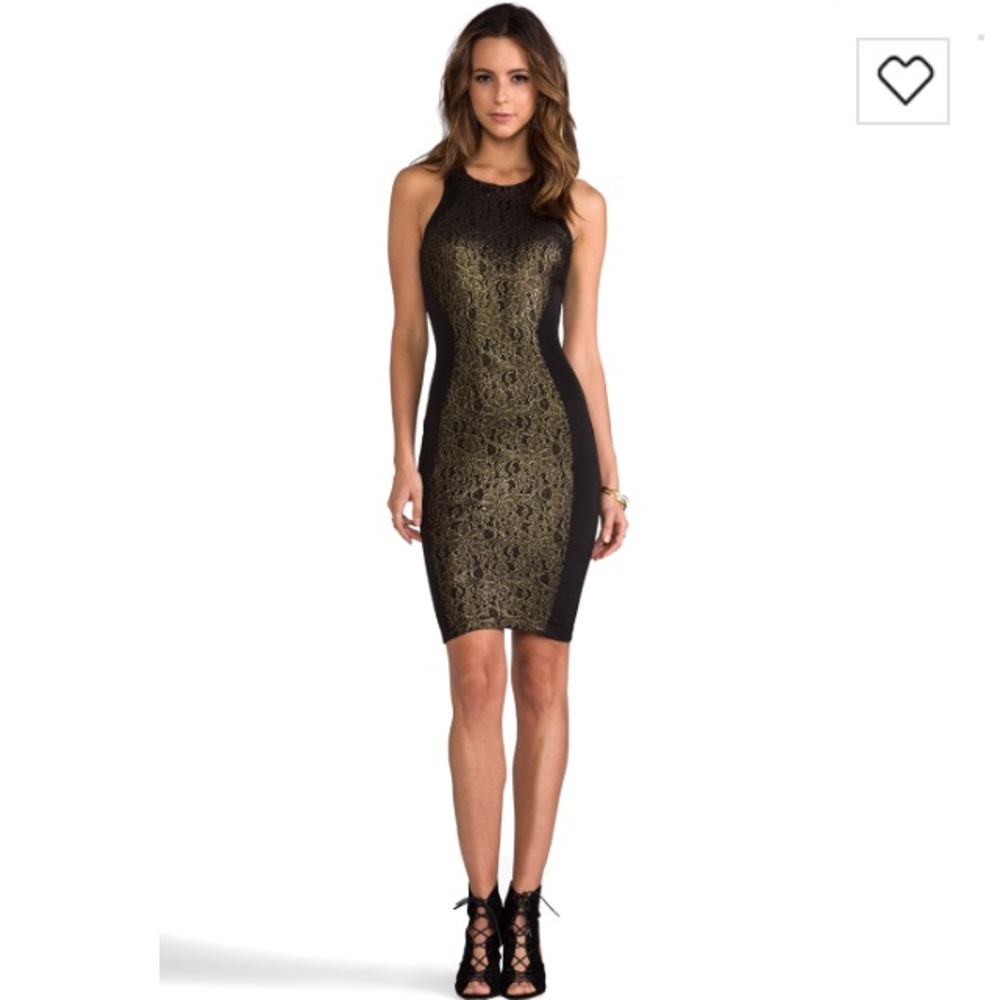 Torn by Ronny Kobo black Shiran dress