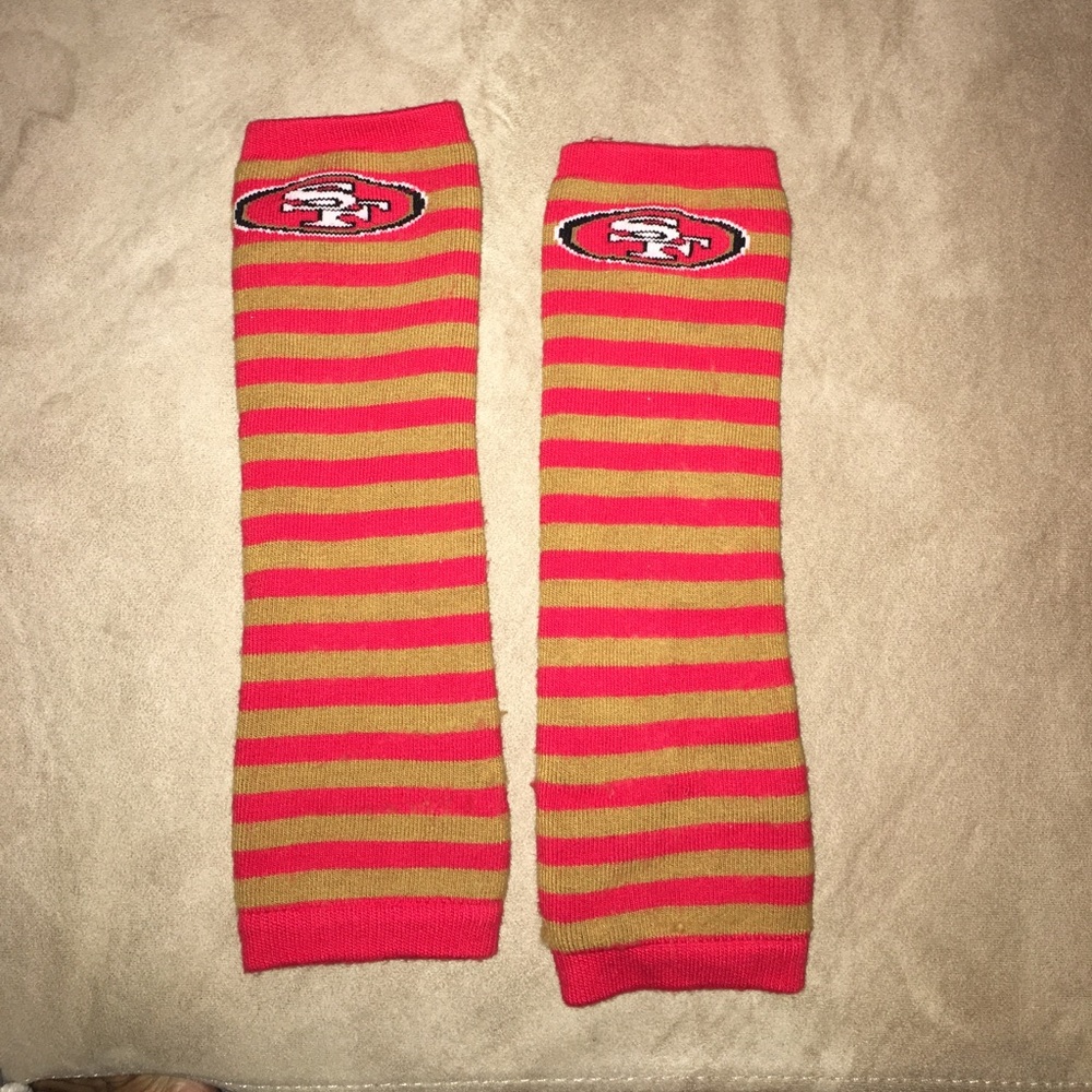 SF 49ers Leg warmers