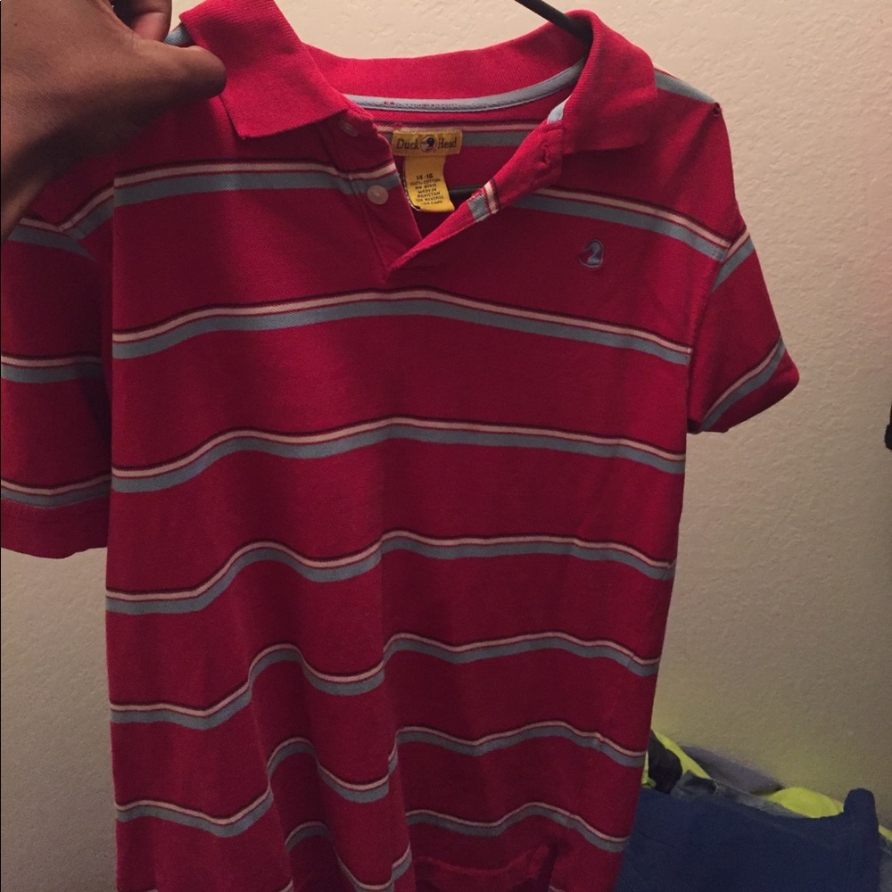 Duck head collard shirt