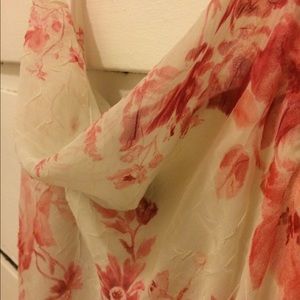 White Rose flowered Dress
