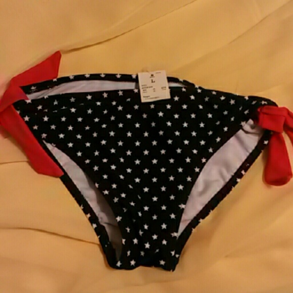 Hello kitty 2 piece American flag swimsuit/bikini. - Picture 2 of 6