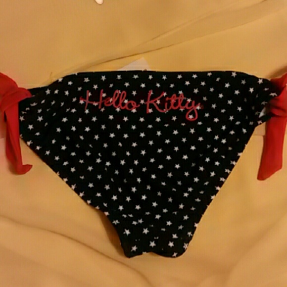 Hello kitty 2 piece American flag swimsuit/bikini. - Picture 3 of 6