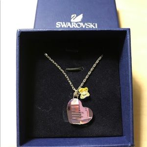 Swarovski Pink Crystal Necklace 💖