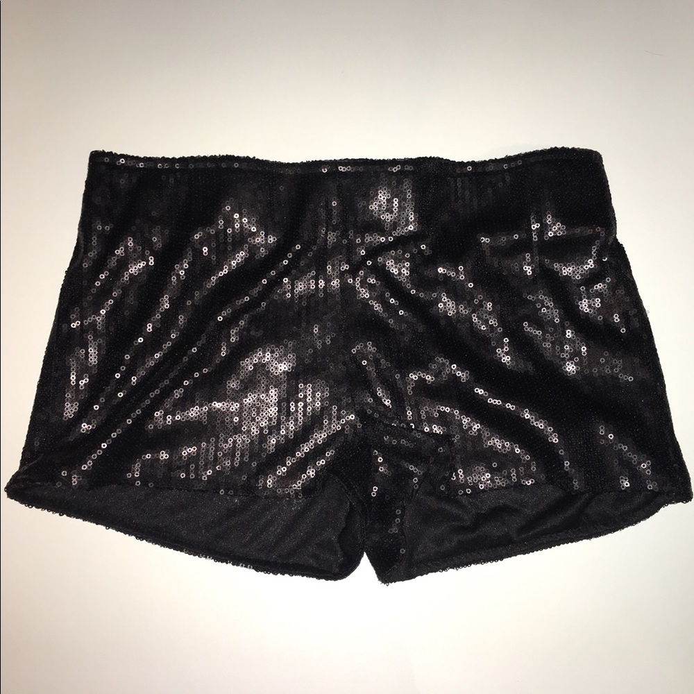 Wet Seal Sequin Mini Shorts M