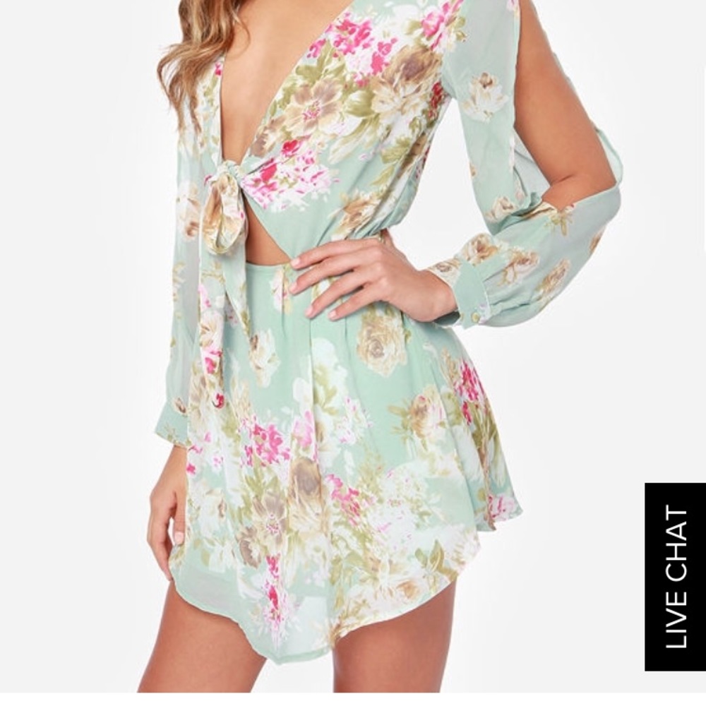 Perfect floral dress from Lulus