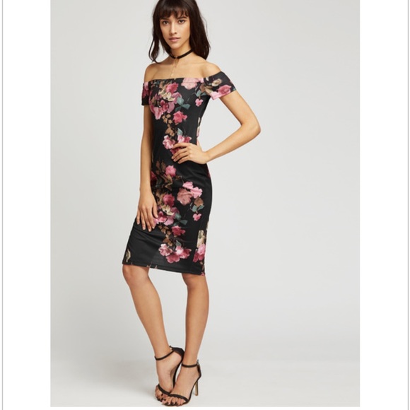 New Summer Off Shoulder Slit Side Fancy Dress XS - Picture 3 of 4