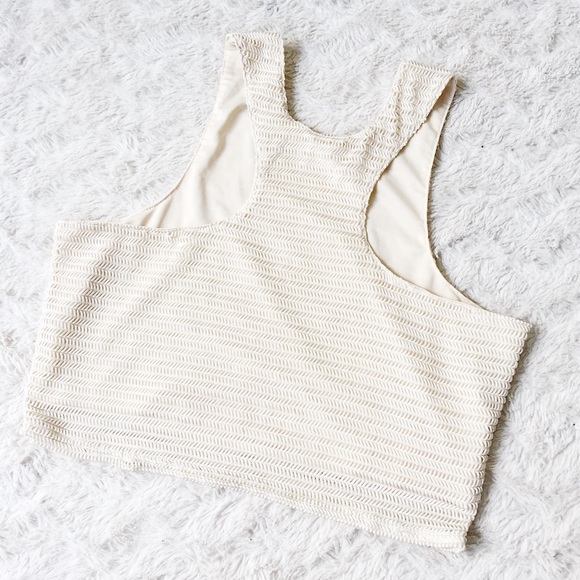 🥂 Women's Nude Crop Top from Revolve 🥂 - Picture 3 of 6