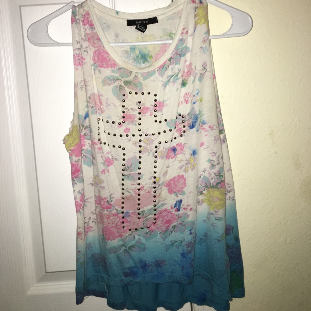 Forever 21 cross shirt