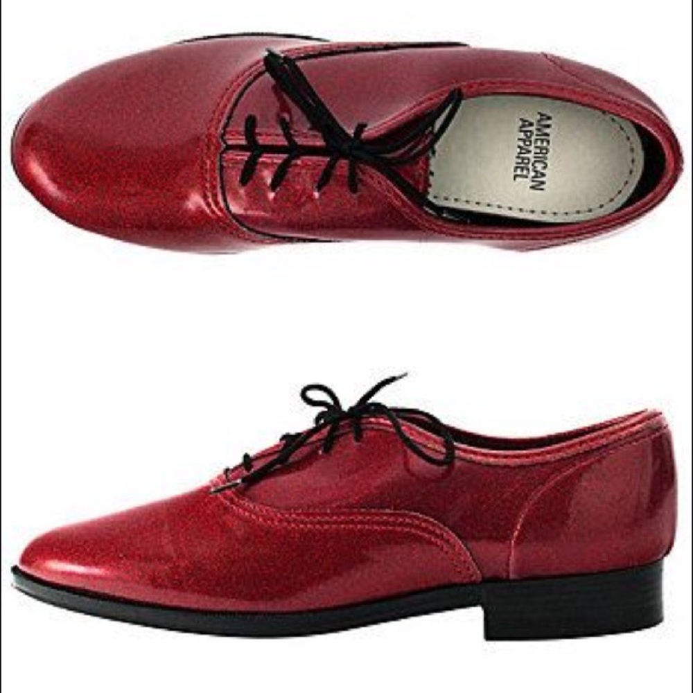 NEW American Apparel Women's Dance Shoe Glitter