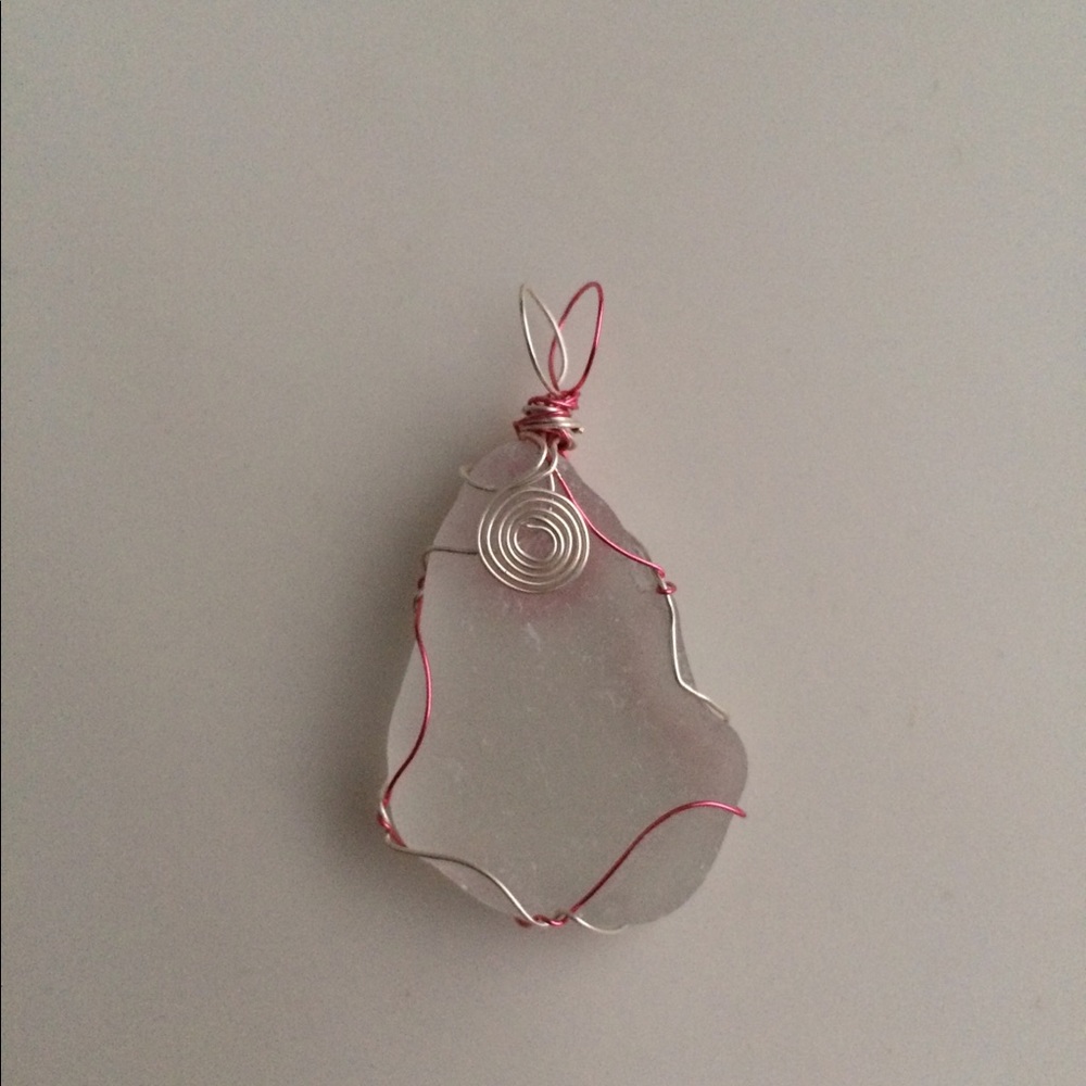 🌊Beach Glass Pendant