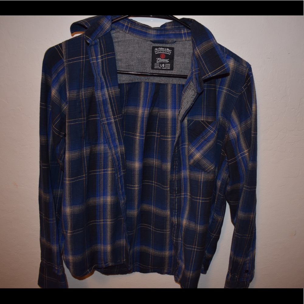 blue flannel