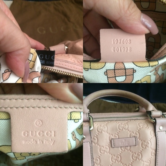 (SOLD) Temporary Sale /Authentic Gucci Boston - Picture 4 of 8
