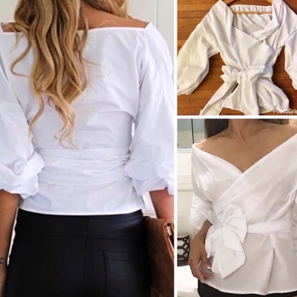 ‼️LAST ONE‼️✨🎉2x HP🎉 “Milana” Chic Top - Picture 4 of 6