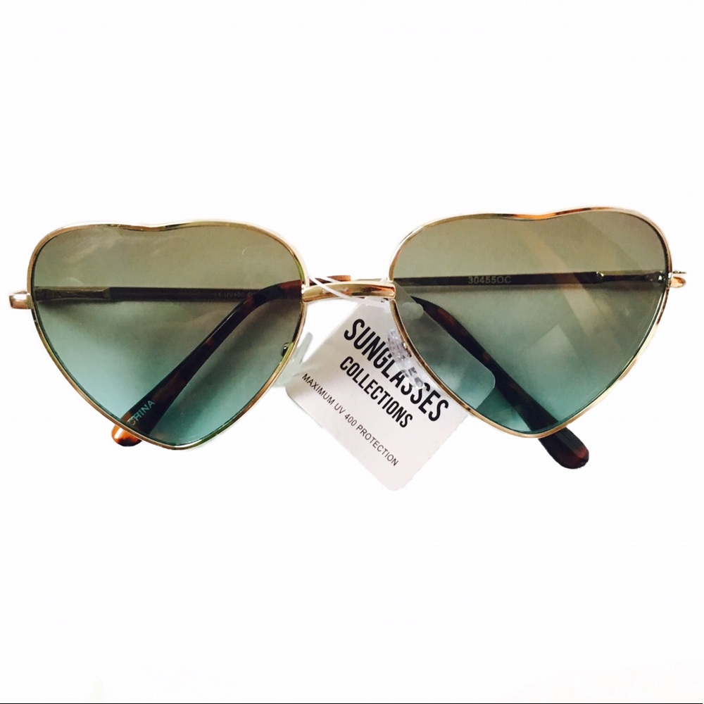 ✨SALE✨ New~ Heart Sunglasses UV 400 Protection - Picture 3 of 3