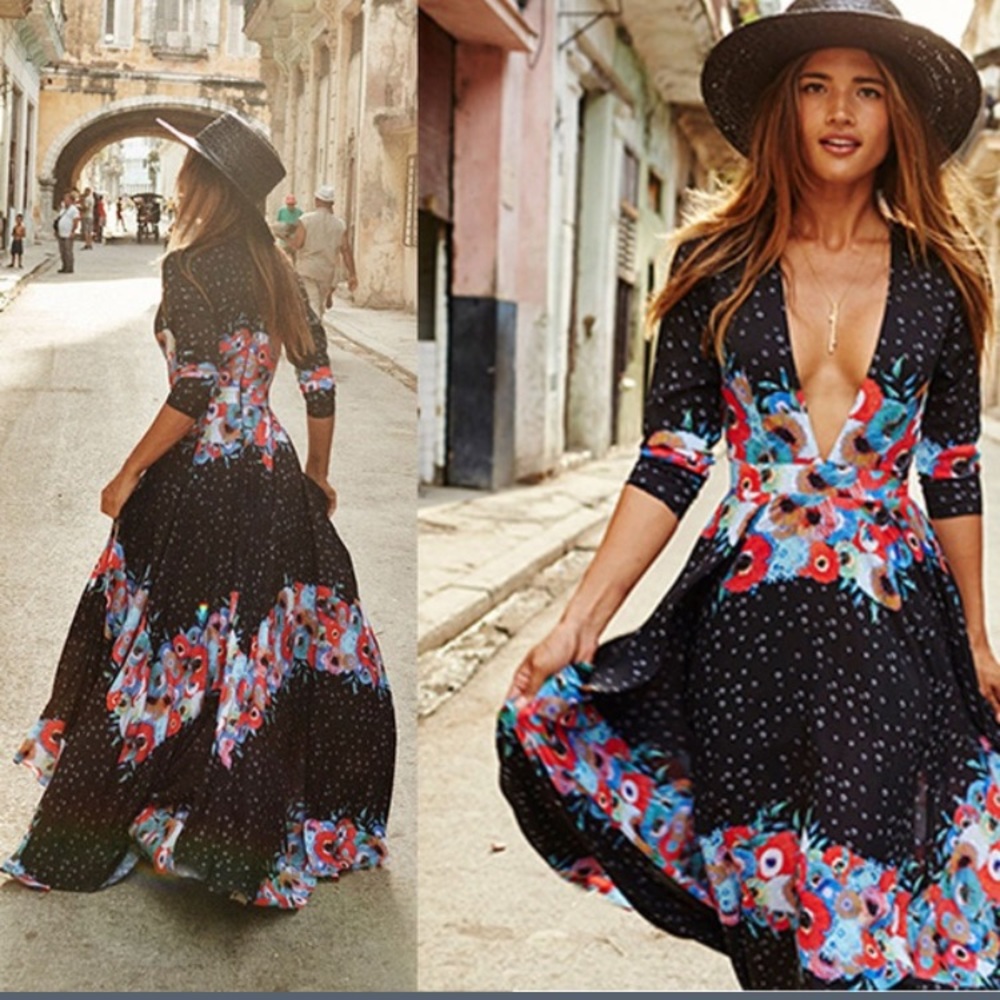 Boho Maxi Dress - Picture 7 of 8