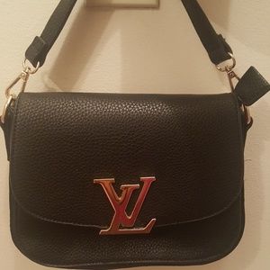 Black/Gold crossbody