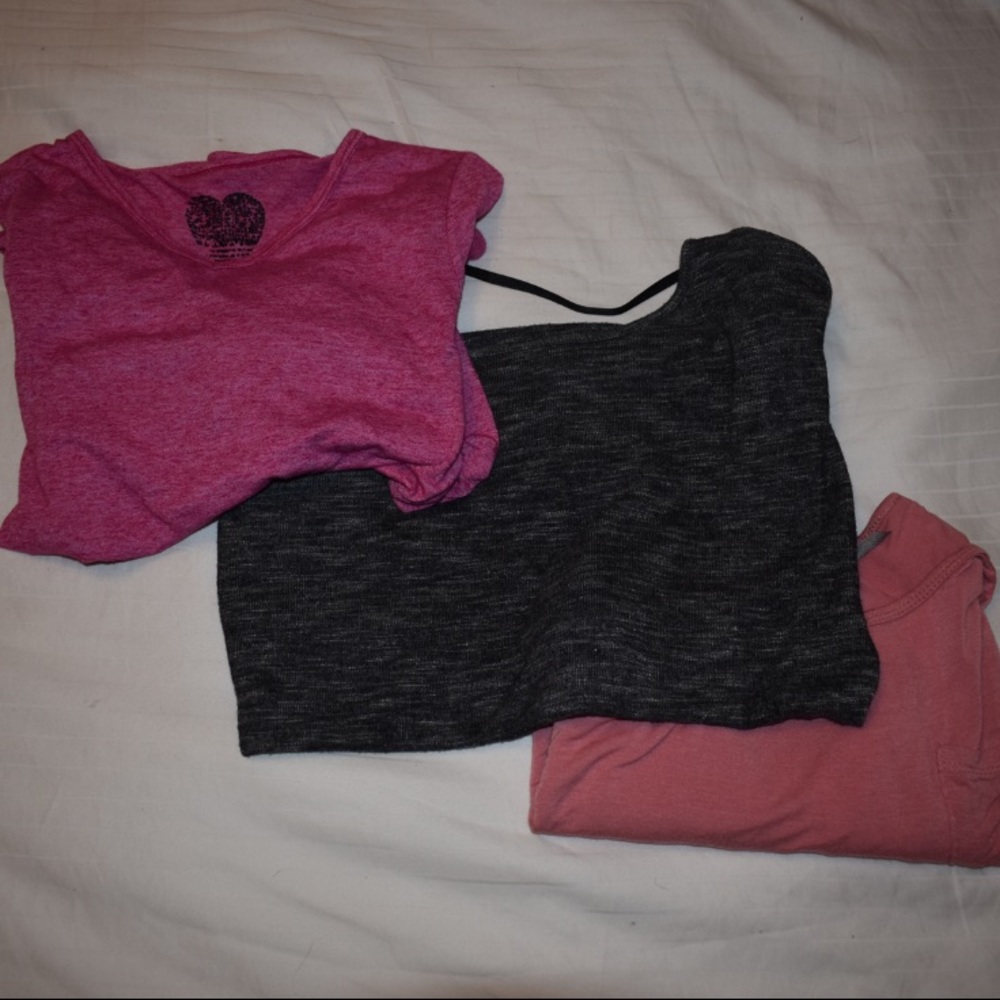 group of shirts