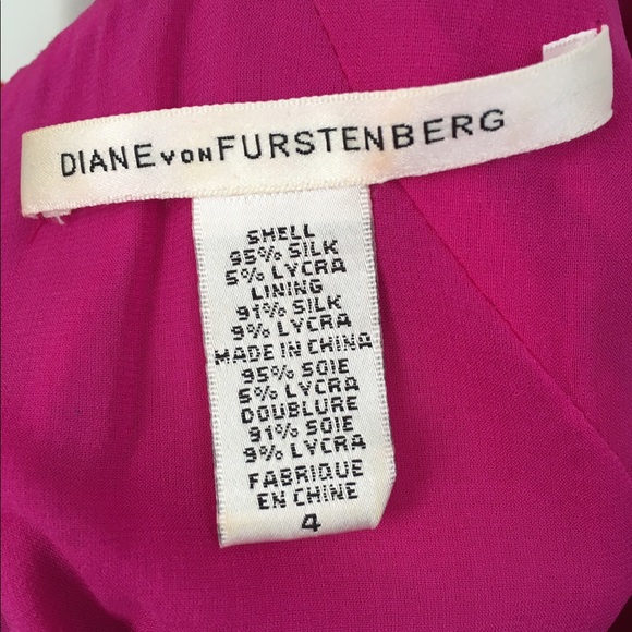 ❌SOLD❌Diane Von Furstenberg dress with back zipper - Picture 6 of 6
