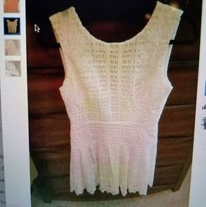 BCBG dress ivory size 6