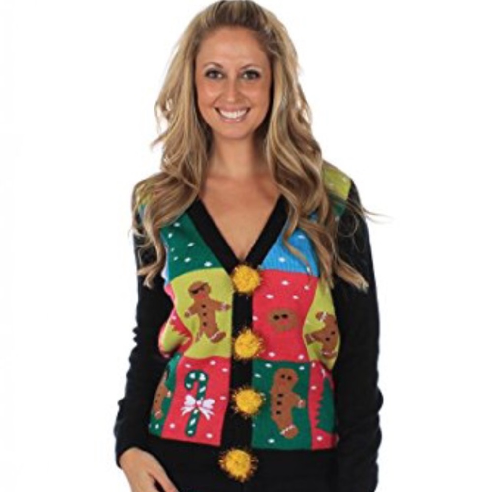 Tipsy Elves Ugly Christmas Cardigan Sweater